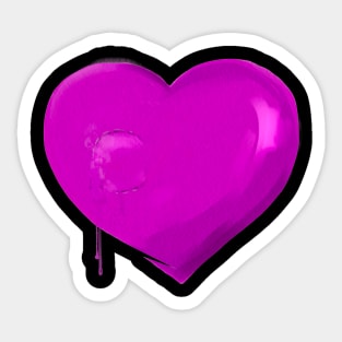 broken heart Sticker